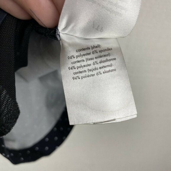 WeWoreWhat Boyfriend Swim Bottoms S Mens Black Micro Polka Dot Mesh Lining - Picture 7 of 8